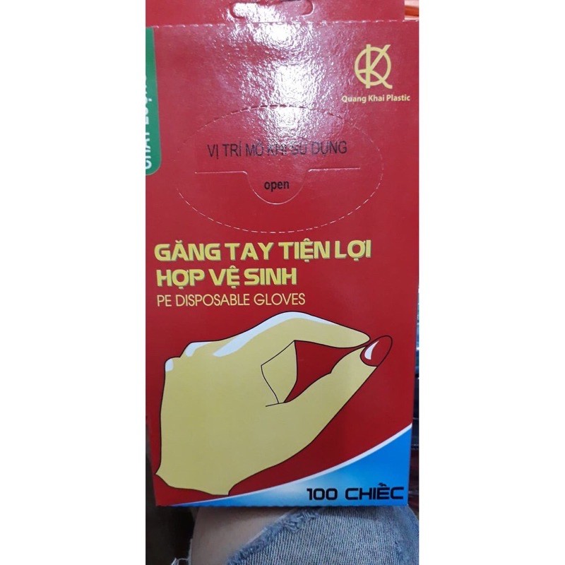 Găng tay nilong loại 100c hàng đẹp, găng tay nhà bếp 1 lần