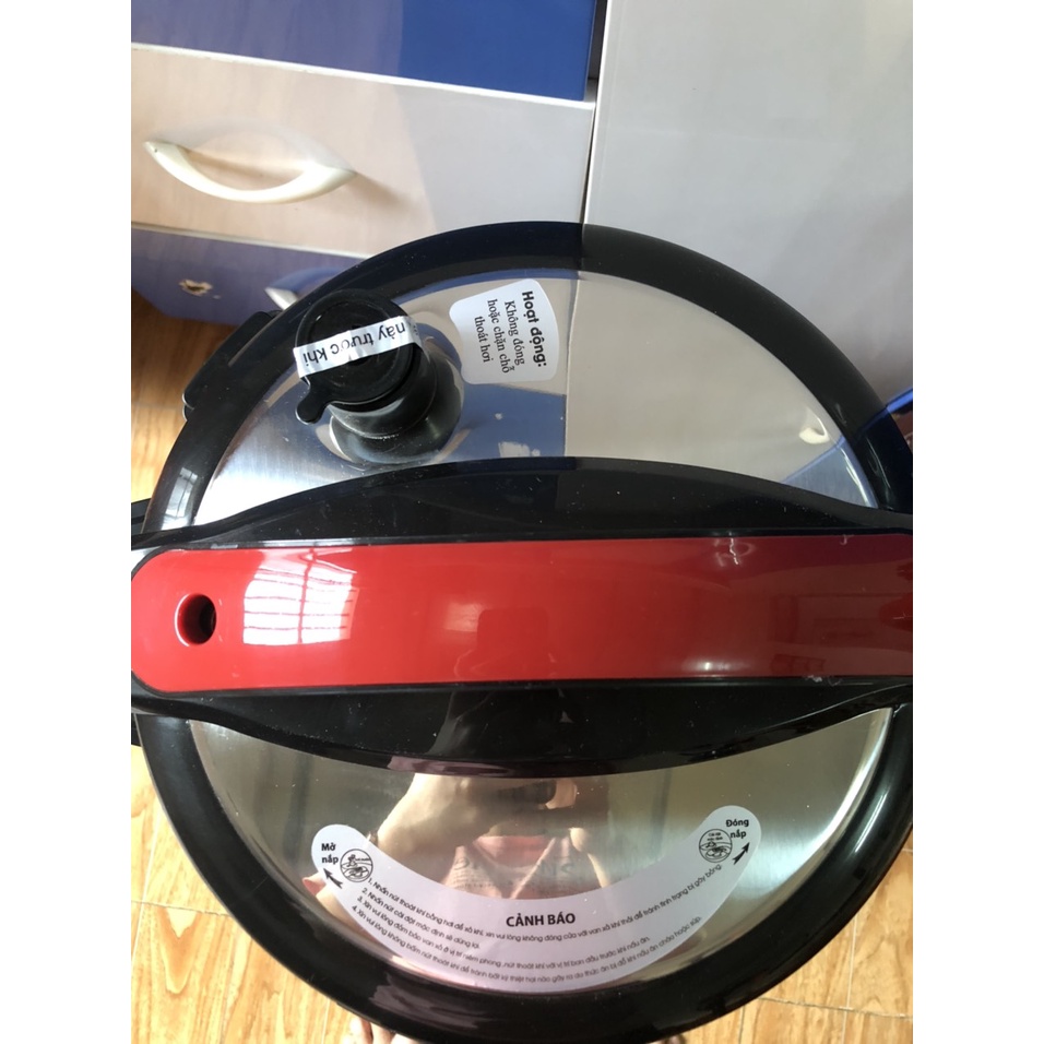 Nồi áp suất, Nồi áp suất điện đa năng Sharp 6L, Xuất xứ Thái Lan, Bảo hành 12 tháng, Ninh Kỹ hầm nhừ Giữ Trọn Vị ngon