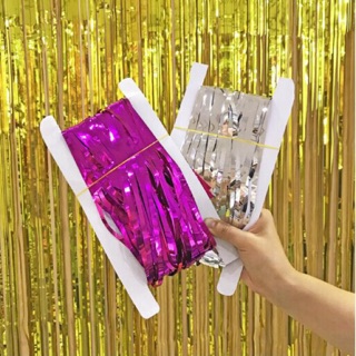 Rèm kim tuyến trang trí sinh nhật , sự kiện , đám cưới , party