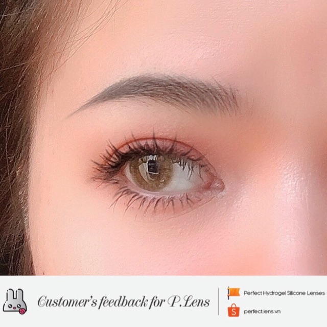 Lens ẢNH MẮT THẬT , Kính Áp Tròng AQUA BROWN Có Độ Cận và Không Độ , DIA 14.0 XS , Dành Cho Mắt Nhạy Cảm Giá Sale