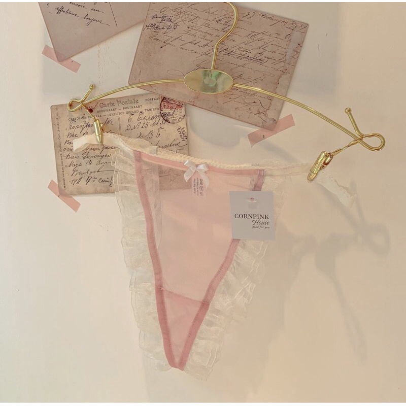 Cornpink House [BEST SELLER] Merman | Đồ lót nữ ren sexy | Màu trắng hồng nhẹ nhàng dễ thương | BigBuy360 - bigbuy360.vn