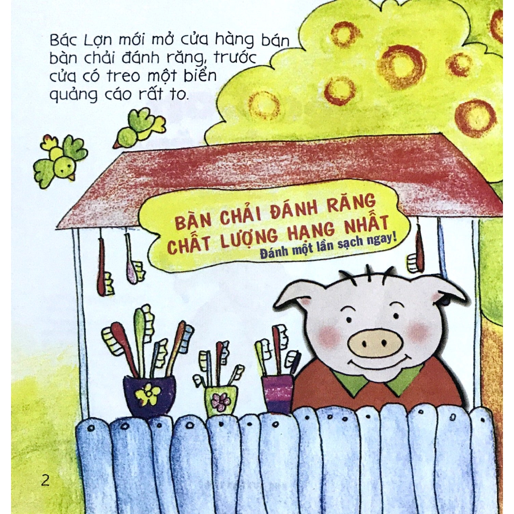 Sách - Bé Tập Kể Chuyện - Mèo Con Đánh Răng