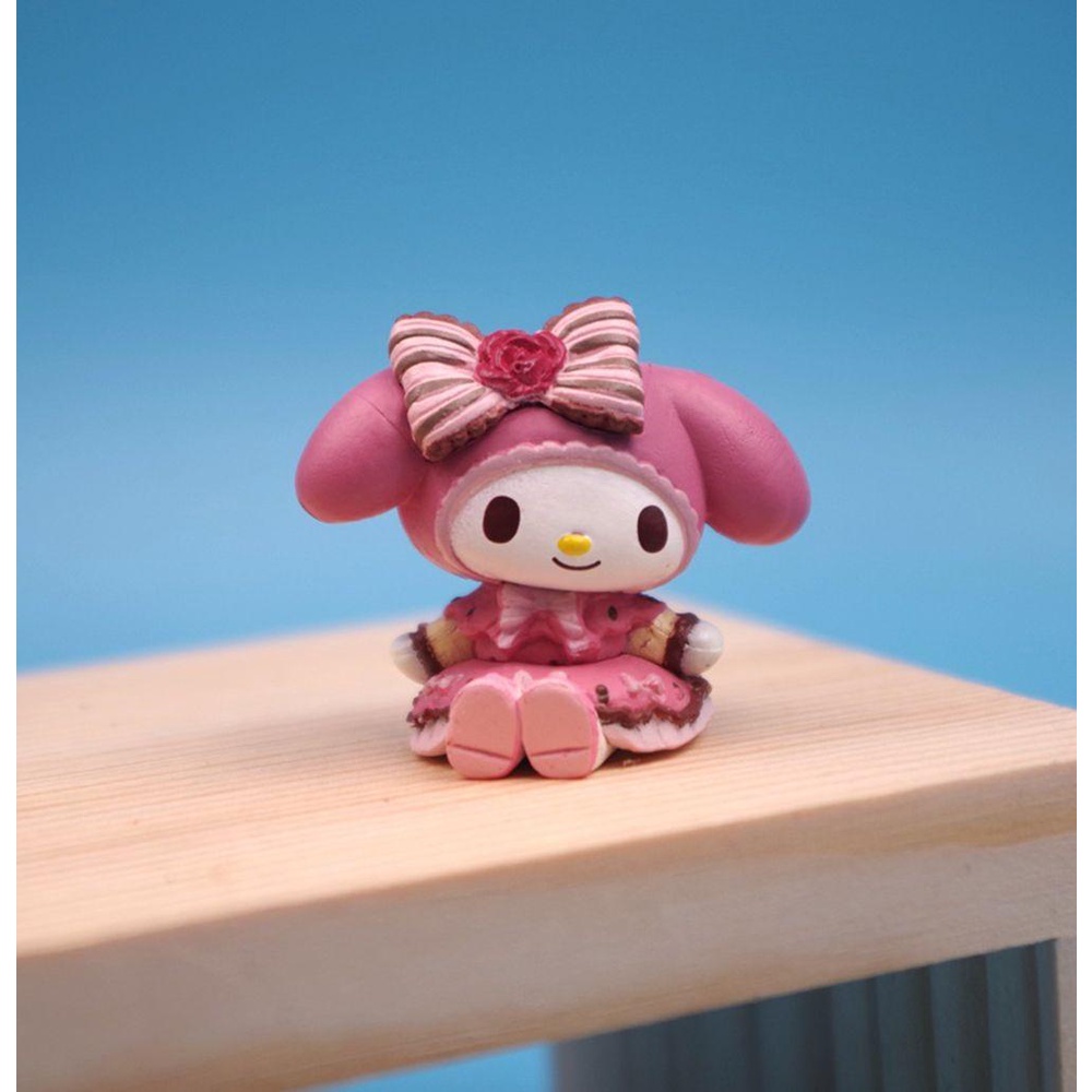 Set 1 5 Mô Hình Nhân Vật Phim Hoạt Hình My Melody Dễ Thương