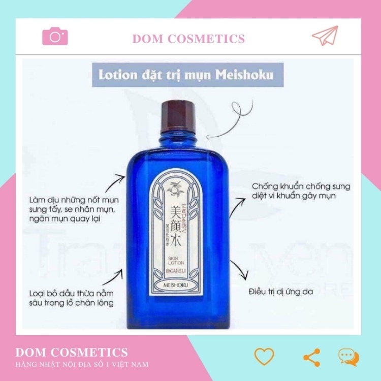 (Mẫu mới 90ml ) LOTION GIẢM MỤN BIGANSUI MEISHOKU