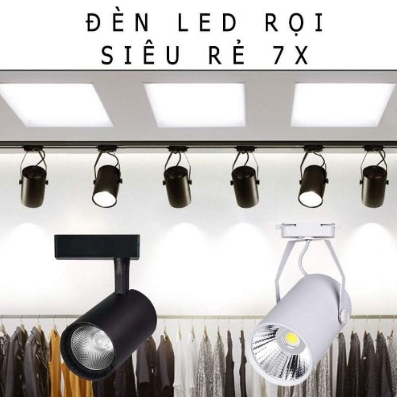 ĐÈN RỌI RAY MẮT ẾCH 7W VÀ COB 10W CAO CẤP SIÊU RẺ