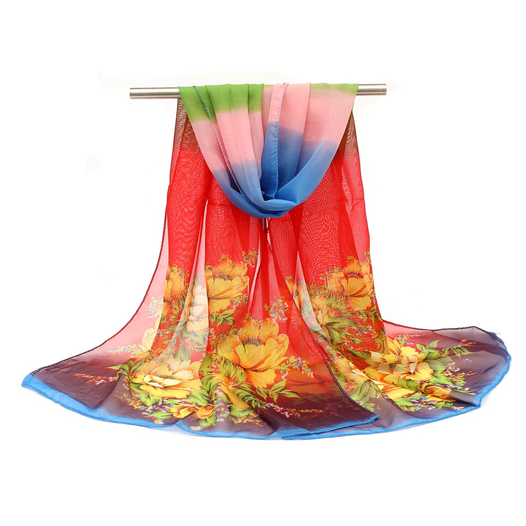 Khăn Voan Che Bụng Đi Biển Thoáng Khí Chống Nắng 50 * 150cm WJ1042-10