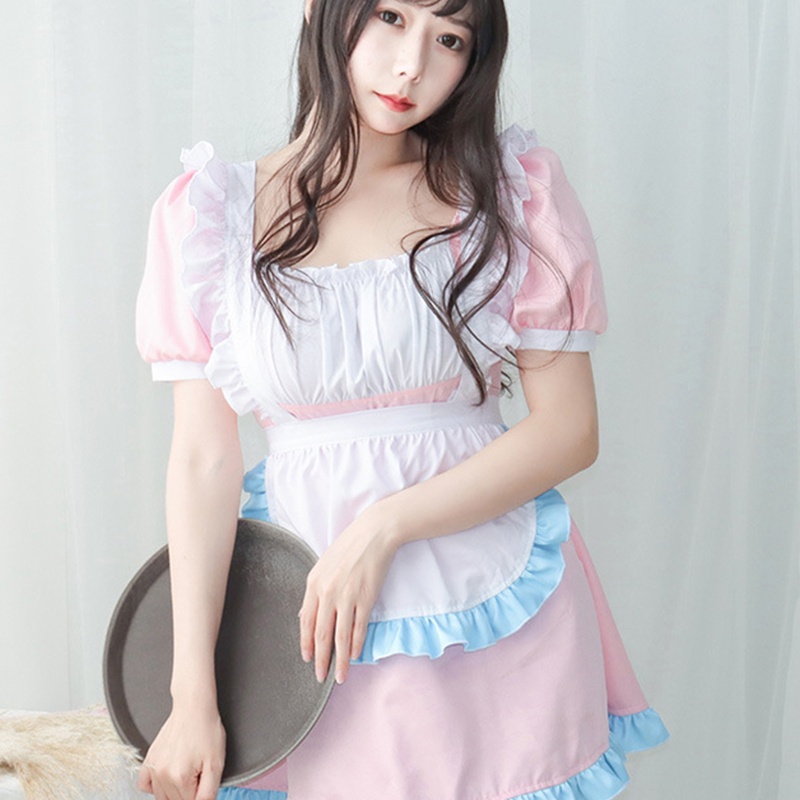 Đồ ngủ Hóa Trang Cô Hầu Gái Kiểu Lolita Dễ Thương