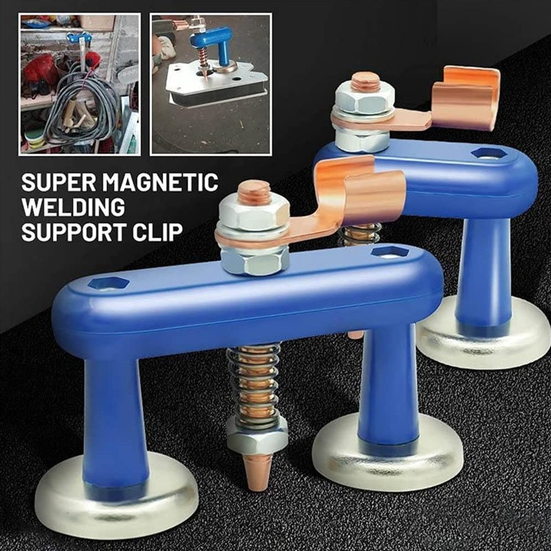 Kẹp Nối Đất Hỗ Trợ Hàn Đơn / Đôi Ổn Định Hiệu Quả Cải Thiện Hiệu Quả