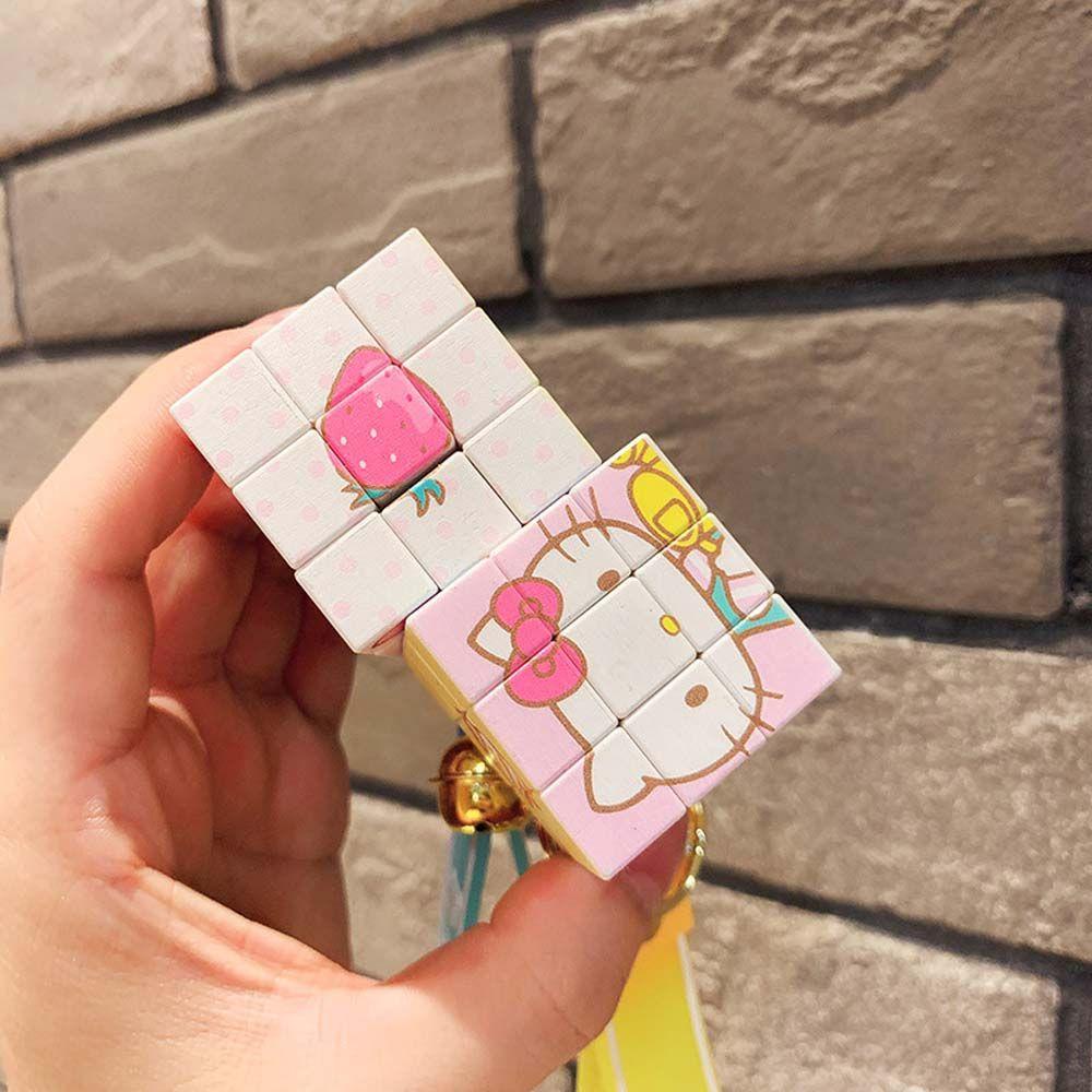 Móc Khóa Hình Mèo Hoạt Hình Kuromi Kitty Đáng Yêu