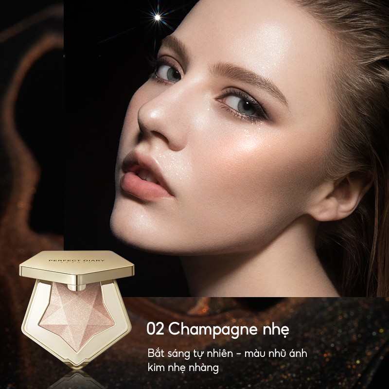 Phấn Bắt Sáng Perfect Diary Ánh Nhũ Lấp Lánh 7g