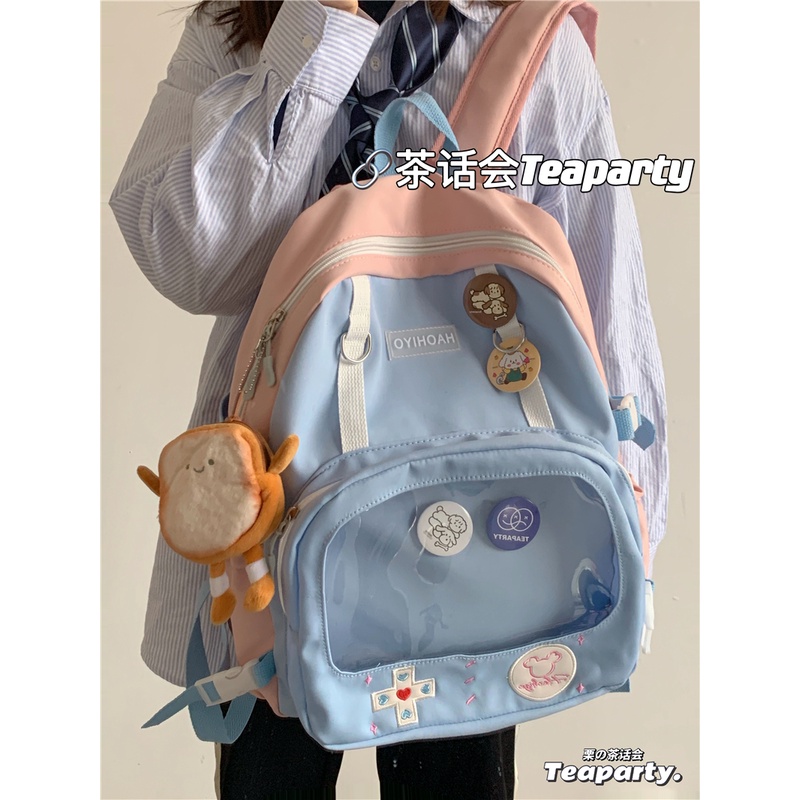 Balo đựng doll 10cm 15cm 20cm - Balo đi học ulzzang phong cách Hàn Quốc