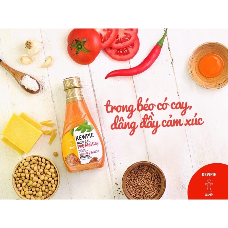 Nước Xốt Kewpie 210ml Các Loại