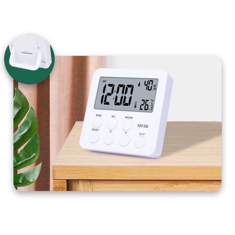 Nhiệt ẩm kế điện tử đo nhiệt độ và độ ẩm phòng ngủ cho bé NK08