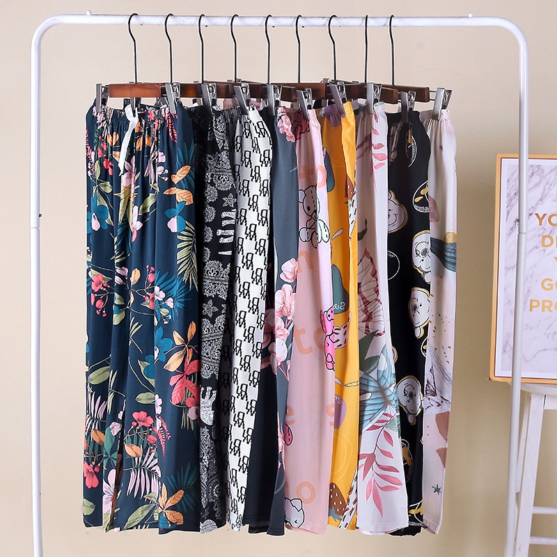 Quần Ngủ Ống Rộng Thời Trang Mùa Hè Cho Nữ | BigBuy360 - bigbuy360.vn