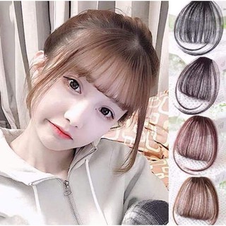Kẹp tóc mái thưa giả phong cách Hàn Quốc