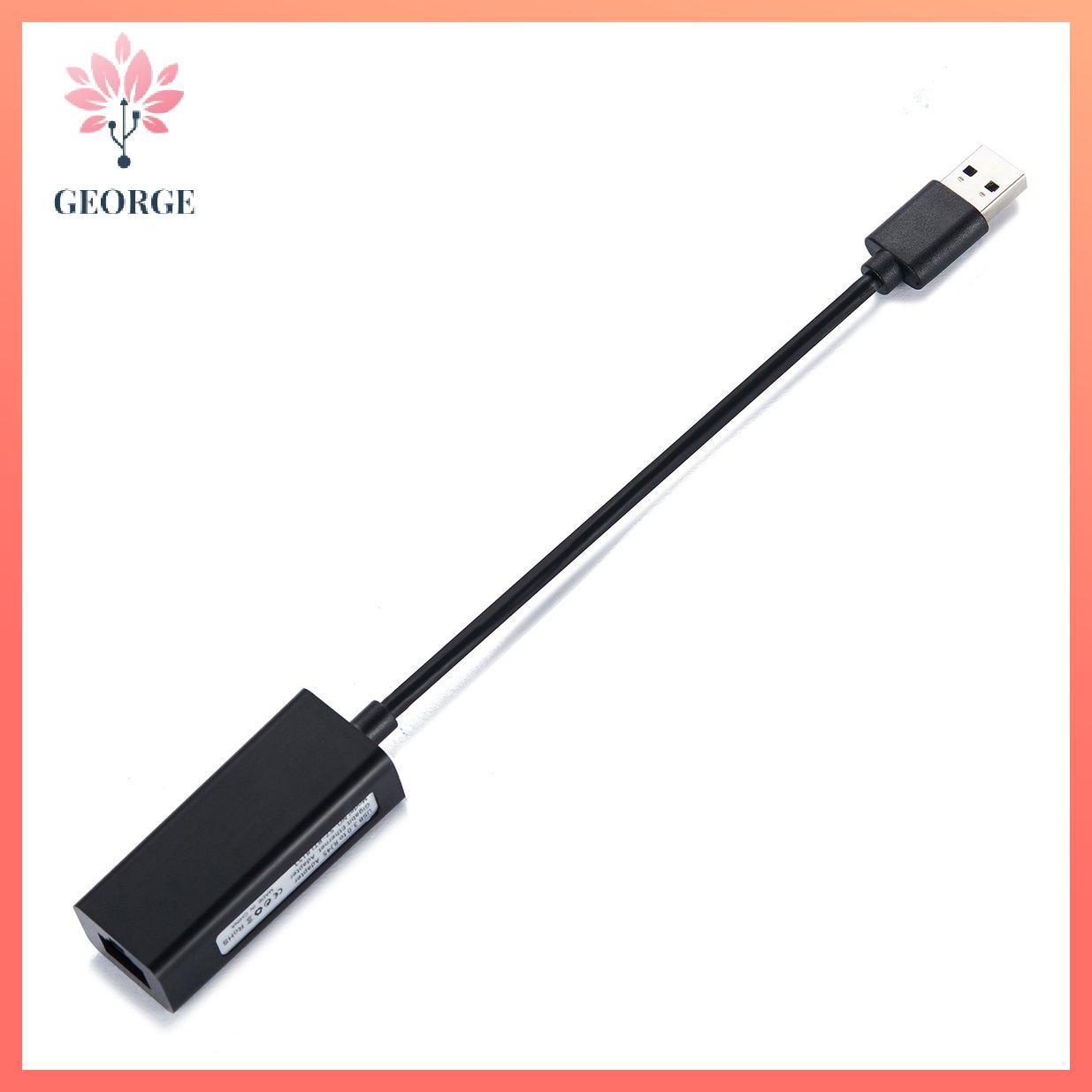 [G]Đầu chuyển USB ra Lan 2.0 - Cáp chuyển USB sang đầu cắm dây mạng, Bộ chuyển đổi USB ra LAN RJ45 USB 2.0 to fast Ethernet