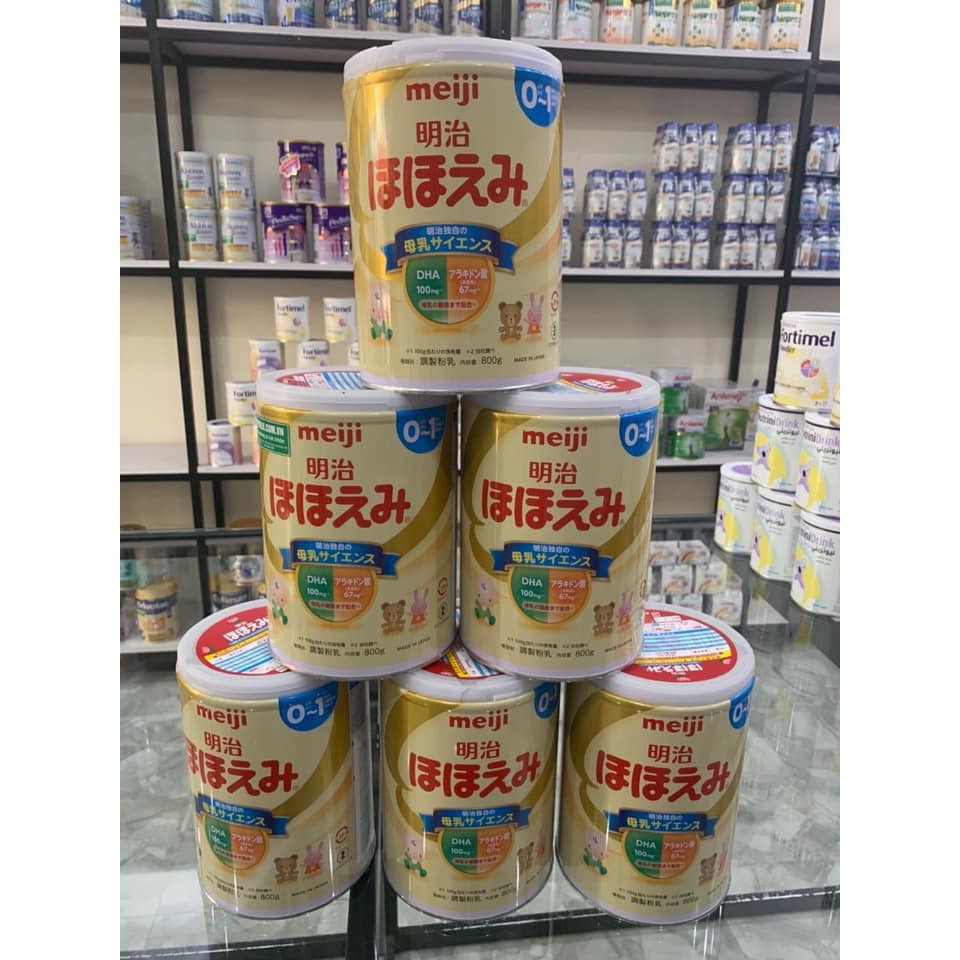 Sữa bột Meiji nội địa Nhật Bản số 0 Cho Bé 0-1 Tuổi
