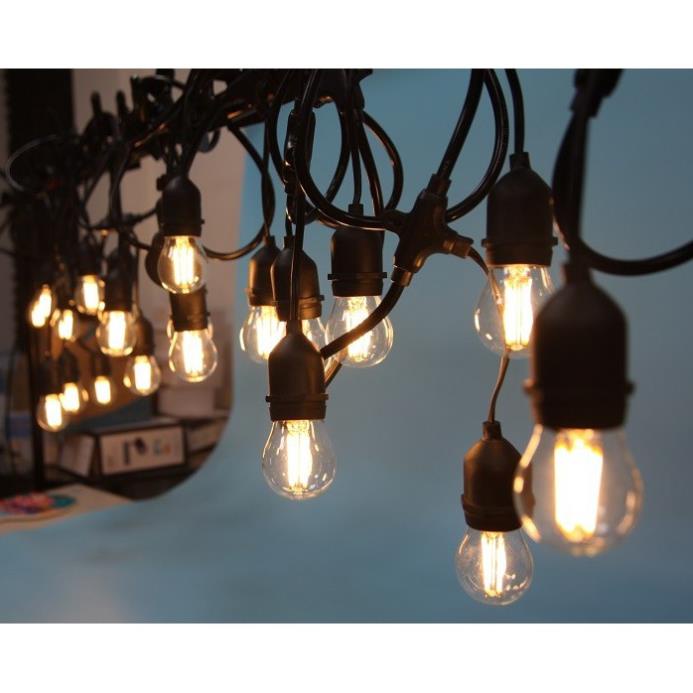 Dây đèn bóng led edison G45 1.5 mét 3 bóng 4w đèn trang trí