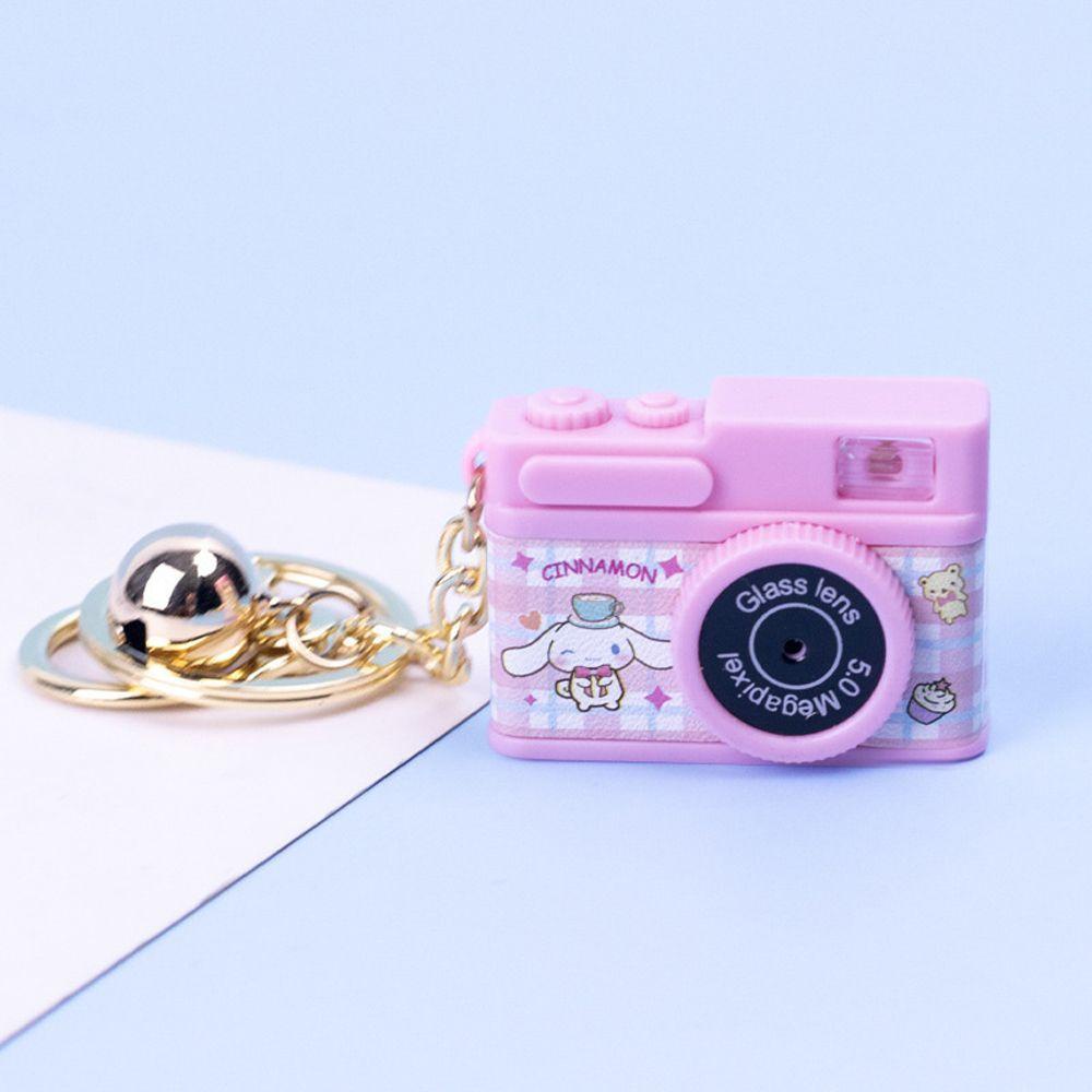 Móc Khóa Hợp Kim Hình Mèo Kitty Phát Sáng Độc Đáo Charms