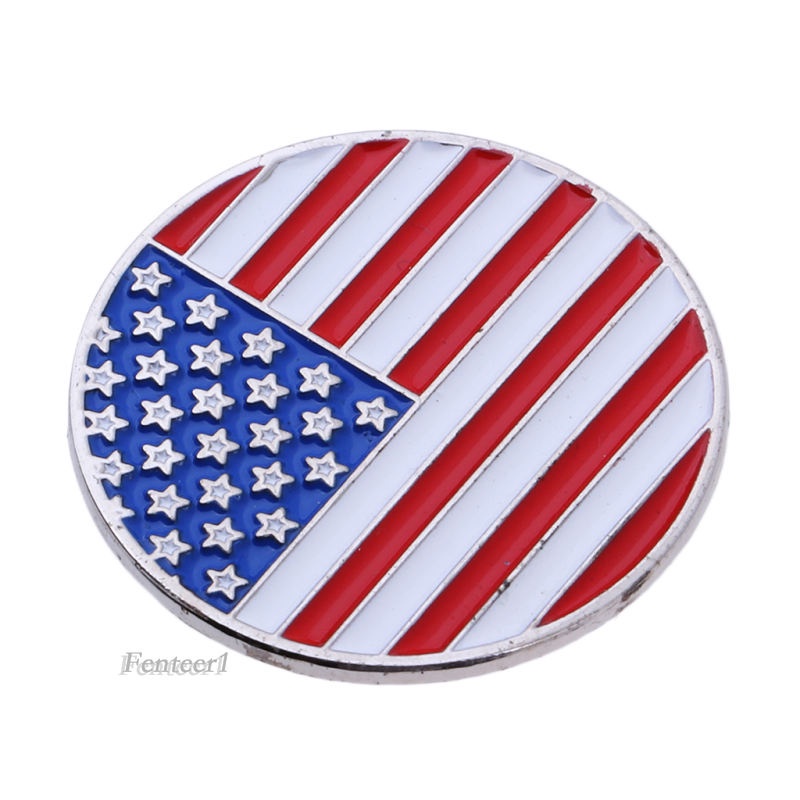 Phụ Kiện Đánh Dấu Vị Trí Bóng Golf Chuyên Nghiệp Bằng Hợp Kim 2.4cm Hiệu Fenteer1