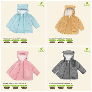 Áo khoác lông tai gấu siêu mềm mịn Lullaby (ẢNH THẬT)