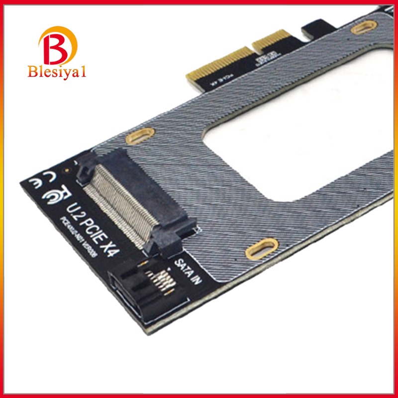 [BLESIYA1] PCI-Express 4X to U.2 SFF-8639 Expansion Card PCI-E/SATA/SAS for PC Computer