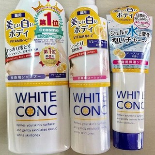 6 món Chăm sóc body WHITE CONC