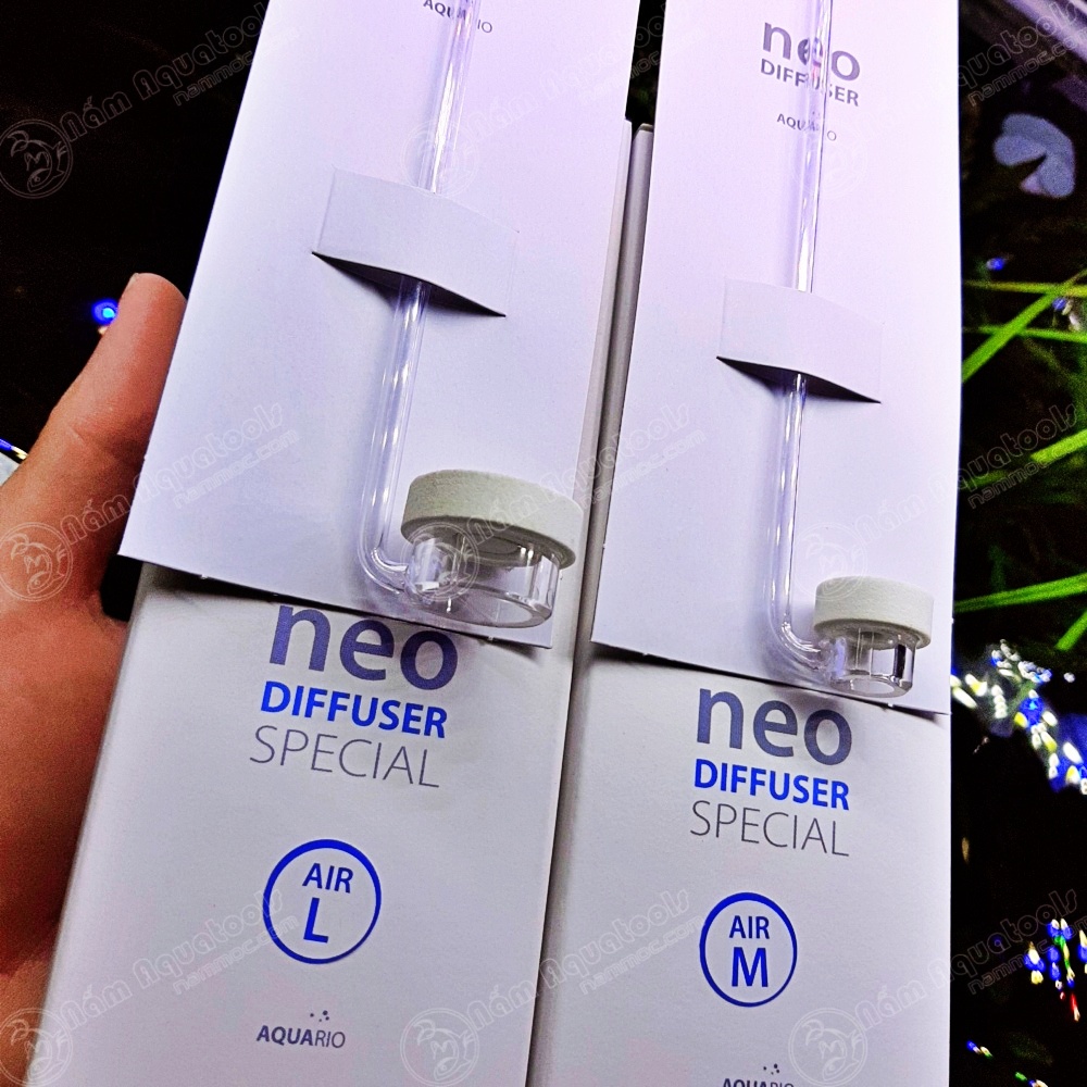 Sủi Oxy NEO Diffuser Air | Cốc Sủi Oxy Acryic Dành Cho Bể Cá Cảnh Thuỷ Sinh