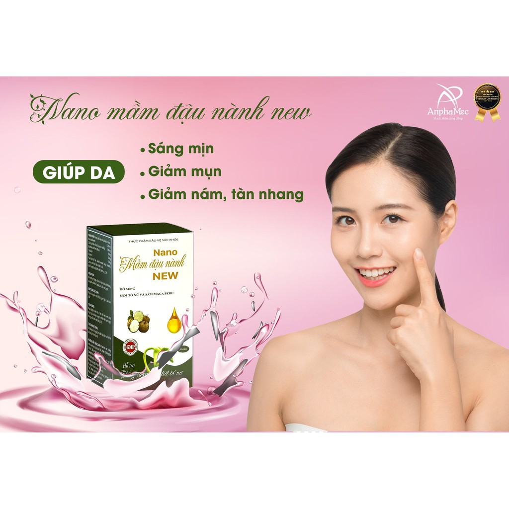 Nano Mầm Đậu Nành New [Viện Hàn Lâm] | BigBuy360 - bigbuy360.vn