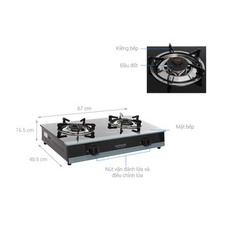 Bếp ga đôi Sunhouse SHB3326MT