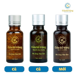 Tinh dầu Thảo dược Cửa Sổ Vàng, tinh dầu xông
