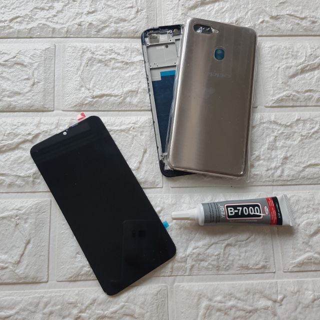 Combo Bộ Vỏ + Màn Hình Oppo A7 Zin Hàng Cao Cấp