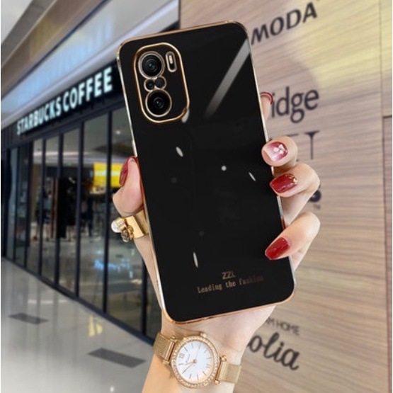 Ốp Điện Thoại Silicon Viền Thẳng Cho Redmi 10 Prime + Redmi 10 2022 Xiaomi POCO F3 Xiaomi POCO F3 GT Redmi note 11tpro Redmi 7
