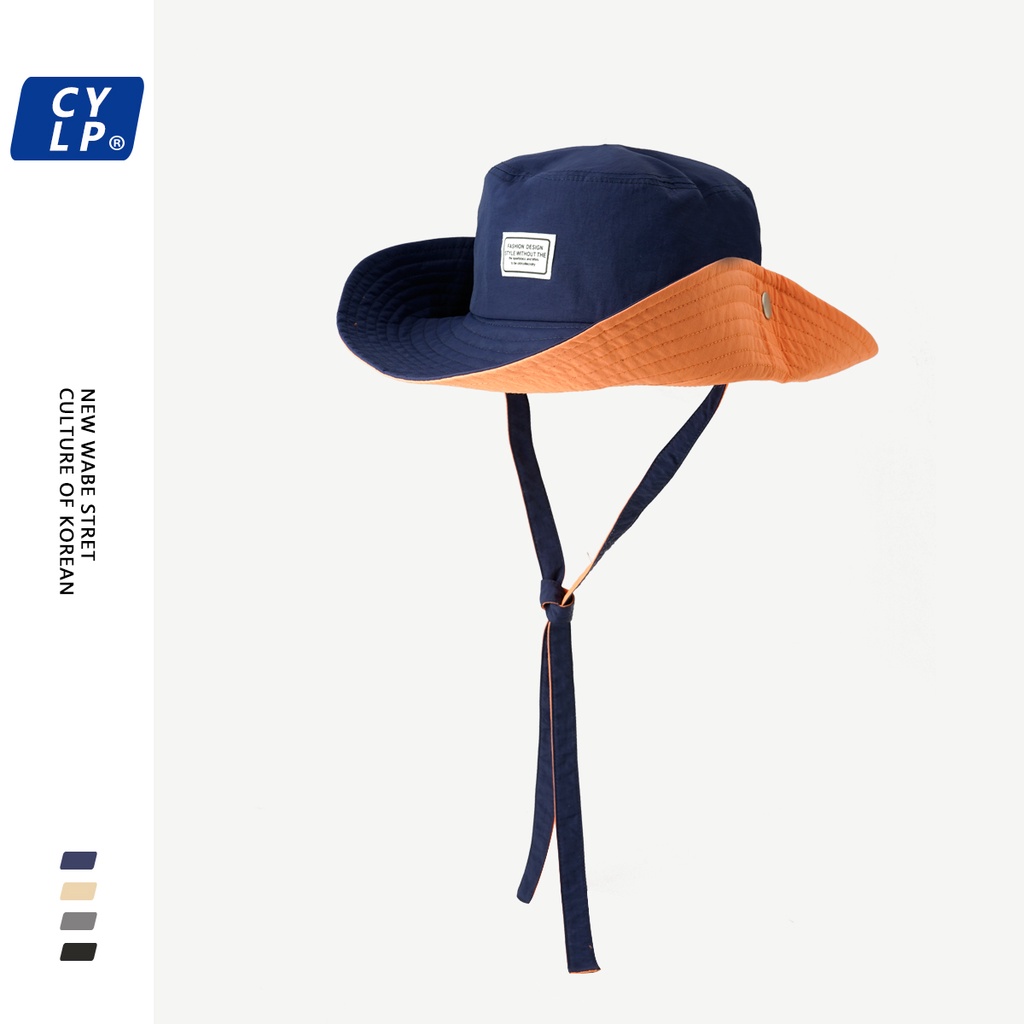 Nón Tai Bèo Vành Rộng In Chữ Phong Cách Hàn Quốc Thời Trang Mùa Hè Cho Nữ