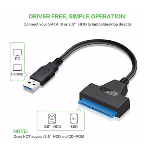 Cáp Chuyển Đổi Usb 3.0 Sang Sata Iii