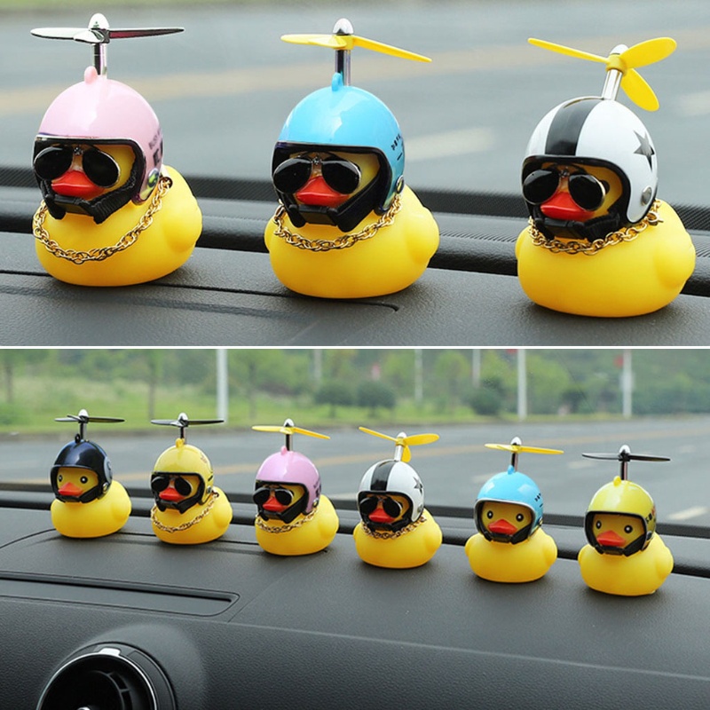 Con Vịt Nhỏ Tự Dính Nhiều Kiểu Dùng Trang Trí Nón Bảo Hiểm Xe Đạp