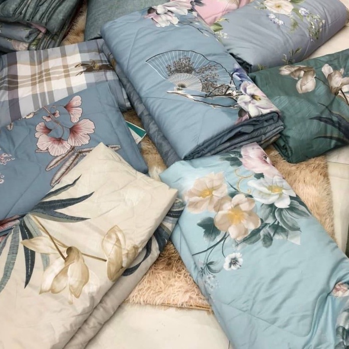 Chăn Tencel Cotton Lụa, hàng cao cấp- loại 1 (ảnh chụp thật)