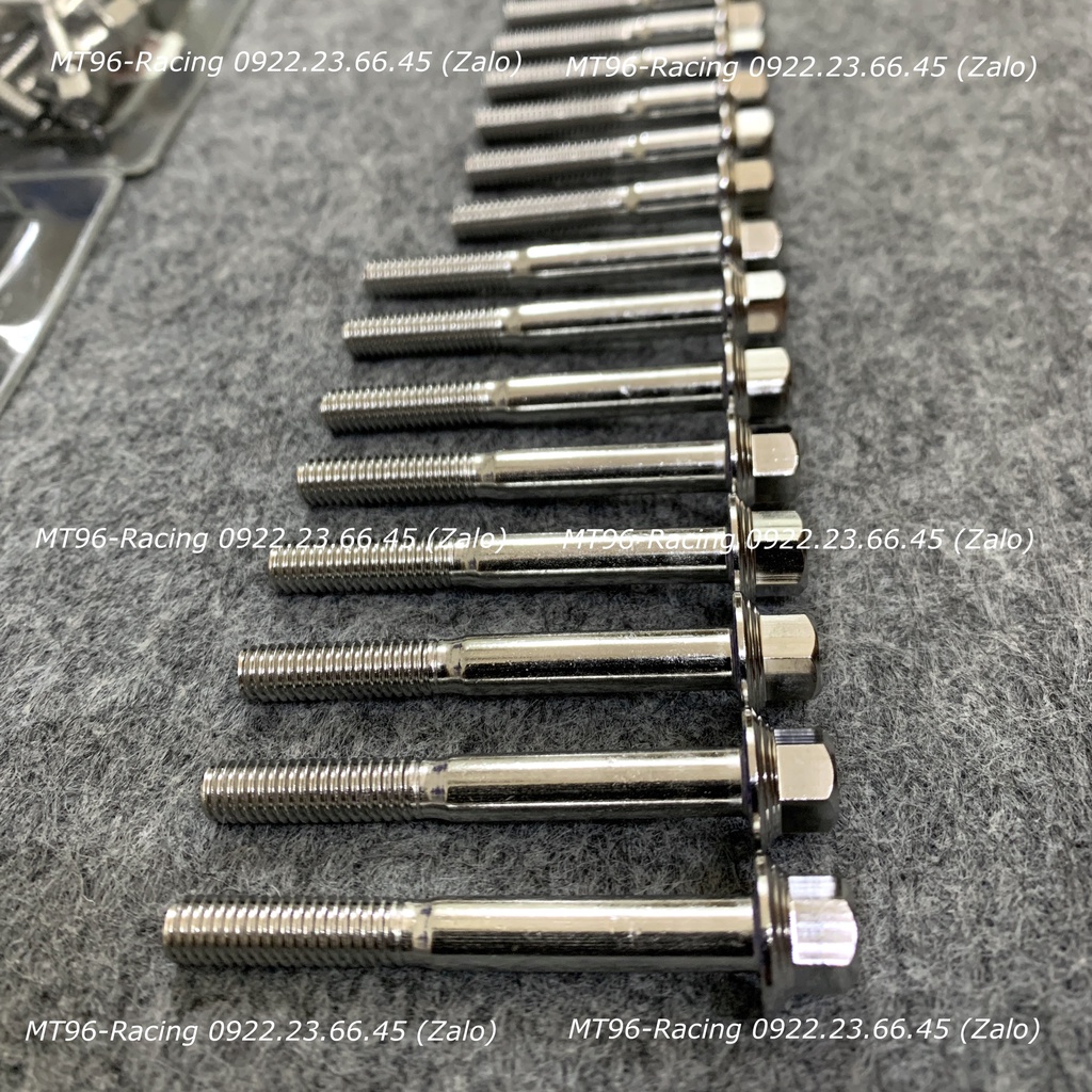 Ốc Lốc Máy Salaya V2 Thái Cho Future Led, Future Mập 125  Chuẩn Inox304 Siêu Bóng Nét