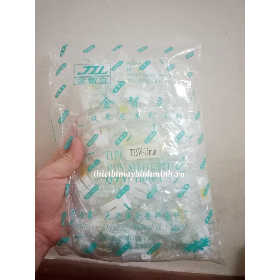 (Combo 100 cái) Đế chân vịt nhựa xẻ rãnh T35W