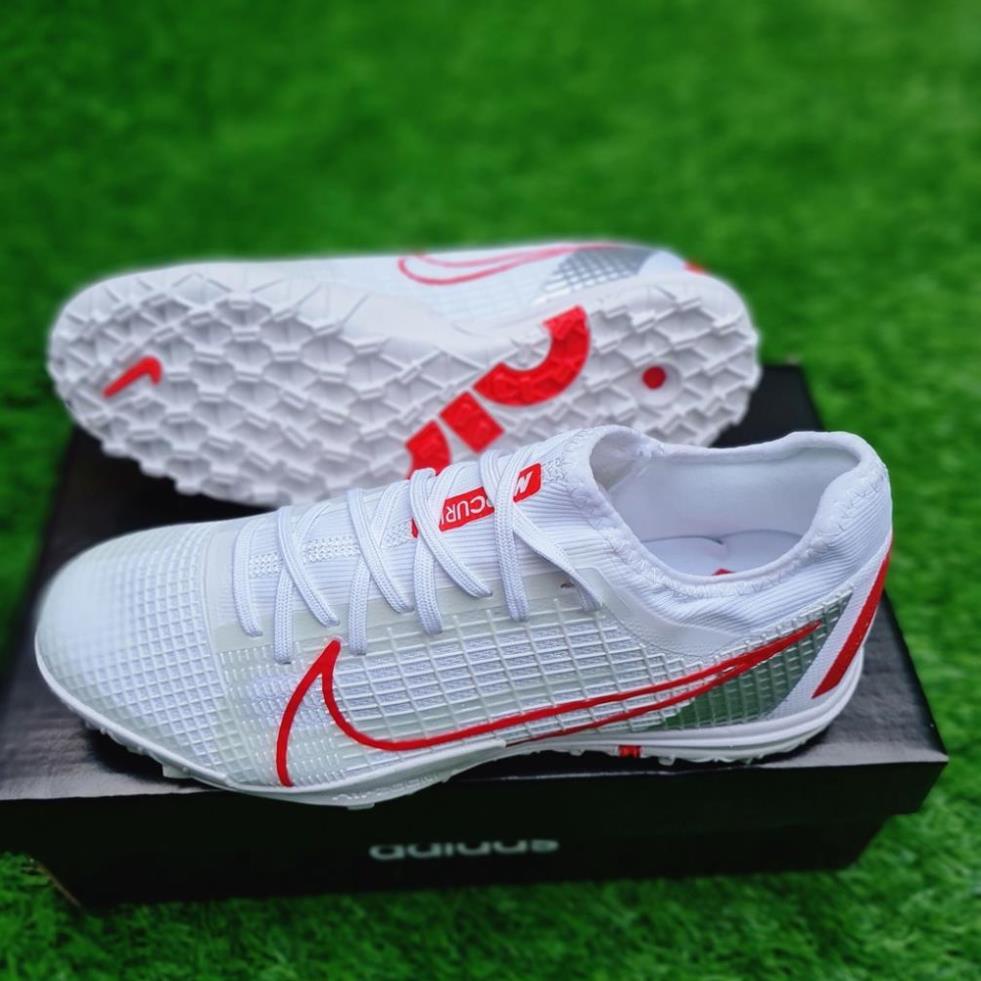 Xả [Tặng Balo Rút + Tất, Vớ] Giày Đá Bóng Sân Cỏ Nhân Tạo Mercurial Vapor 14 Pro TF Brawler # ⚡ 🎍