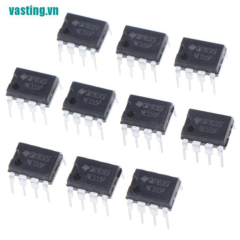 V☆Set 10 Linh Kiện Điện Tử NE555P DIP-8 IC Chuyên Dụng