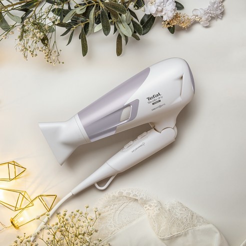 Máy Sấy Tóc Màu Tím Có Thể Gập Lại Nhanh Khô Tefal HV5894 2300W