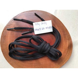 Dây giày oval màu đen 1.2m
