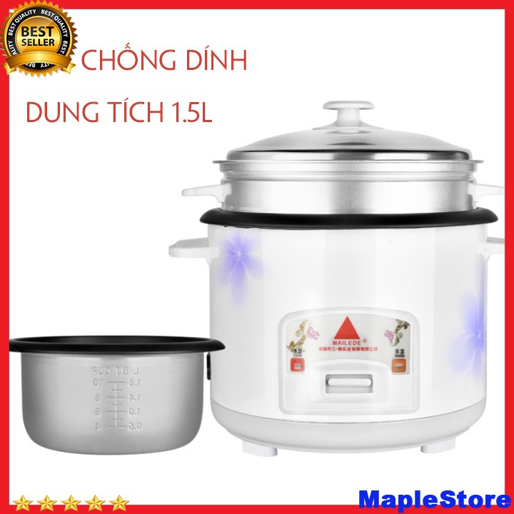 Nồi cơm điện mini đa năng kèm khay hấp CFXB-40A - dung tích 1,5 lít - dùng cho 1-2 người