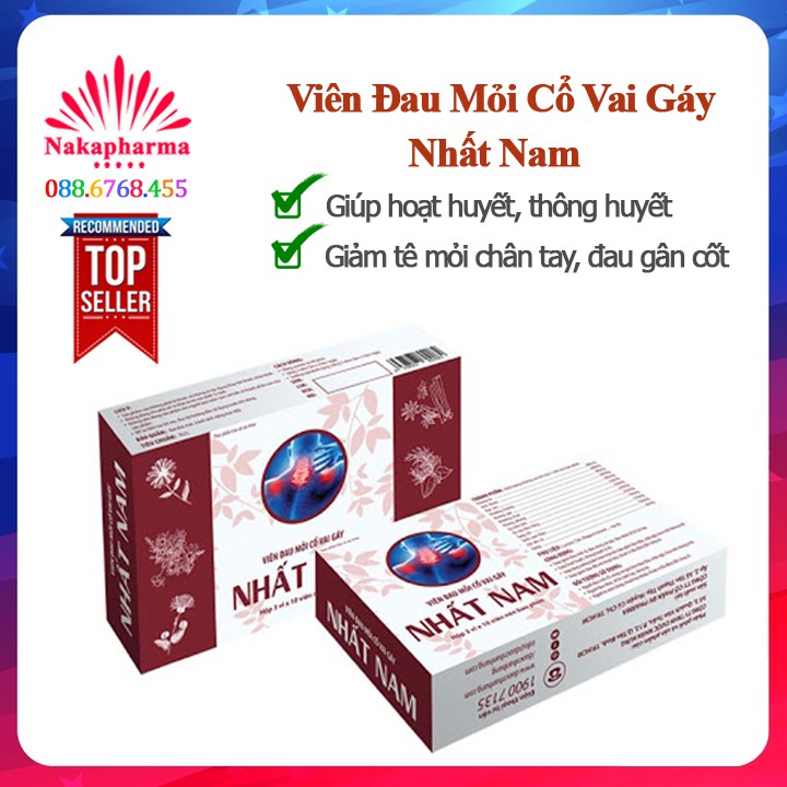 Viên Đau Mỏi Cổ Vai Gáy Nhất Nam