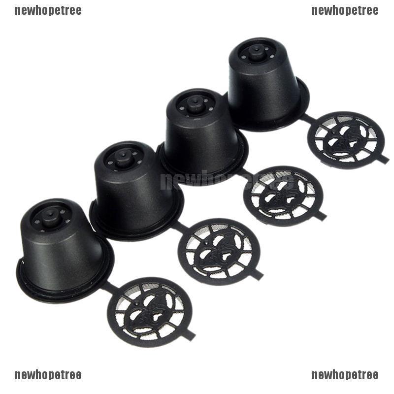 Set 4 Cốc Lọc Cà Phê Cho Máy Pha Cà Phê Nespresso