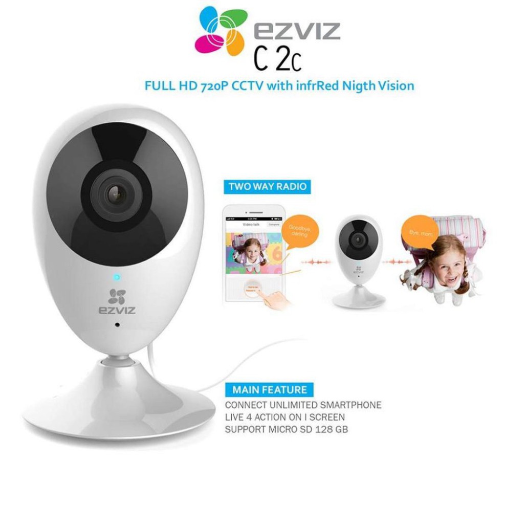 Camera IP 2M WIFI HIKVISION Cube U1
