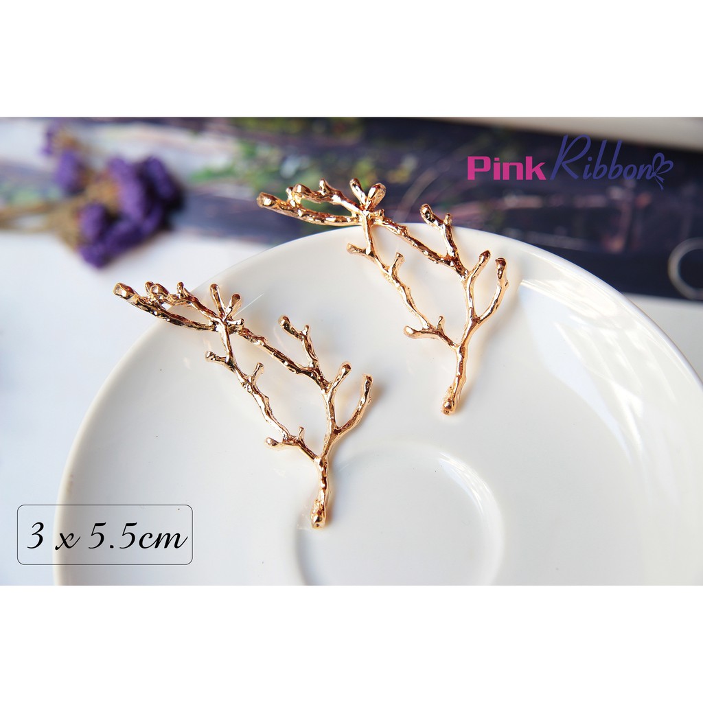 Cành lá mạ kim link 12/18