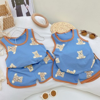 Bộ sát nách gấu