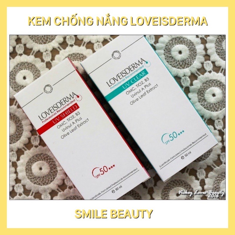 Kem chống nắng loveisderma spf50 50ml